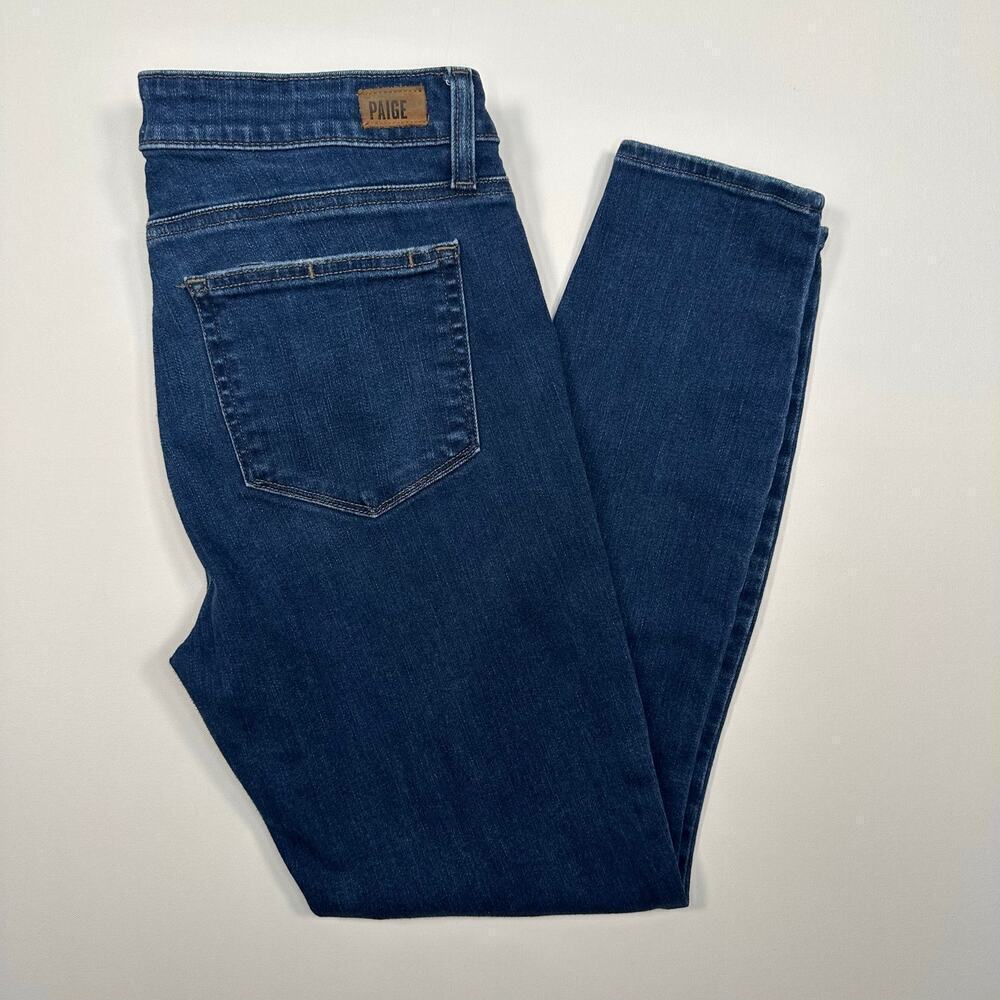 Paige Verdugo Ankle Skinny Jeans with Stretch